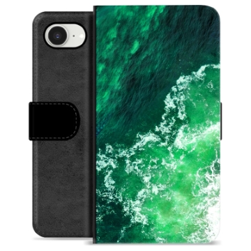 iPhone 16e Premium Wallet Case - Waves