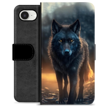 iPhone 16e Premium Wallet Case - Wolf
