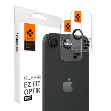 iPhone 16e Spigen Glas.tR Ez Fit Optik Pro Camera Lens Protector - Black