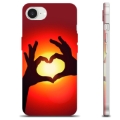 iPhone 16e TPU Case - Heart Silhouette