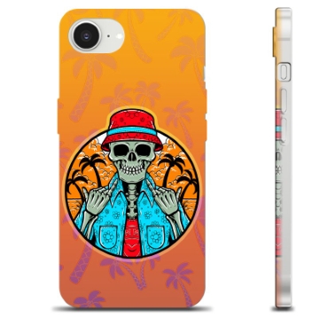 iPhone 16e TPU Case - Skeleton Summer