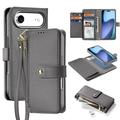 iPhone Air Dux Ducis Lawa Wallet Leather Case w. Magnetic Cover - Grey