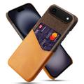 iPhone Air KSQ Case with Card Pocket - Orange