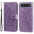 iPhone Air Mandala Series Wallet Case - Purple