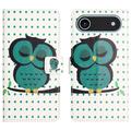 iPhone Air Style Series Wallet Case - Owl
