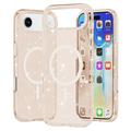 iPhone Air Stylish Glitter Series Hybrid Case - MagSafe Compatible - Gold