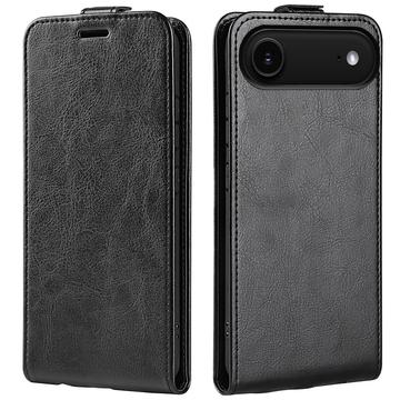 iPhone Air Vertical Flip Case with Card Slot - Black
