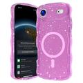 iPhone Air Wave-Edge Laser Glitter MagSafe Case