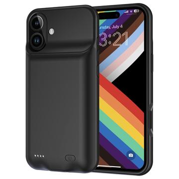 iPhone 17 Backup Battery Case – 6000mAh - Black