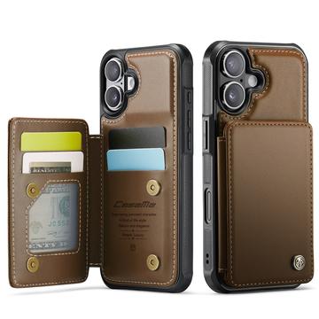 iPhone 17 Caseme C22 Case RFID Card Wallet - Brown