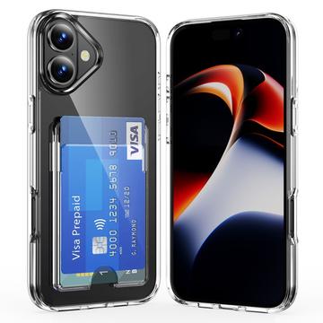 iPhone 17 Clear Case with Card Holder