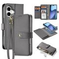 iPhone 17 Dux Ducis Lawa Wallet Leather Case w. Magnetic Cover - Grey