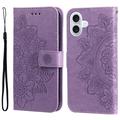 iPhone 17 Mandala Series Wallet Case - Purple