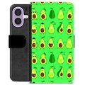 iPhone 17 Premium Wallet Case - Avocado Pattern