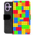 iPhone 17 Premium Wallet Case - Blocks