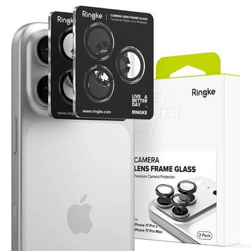 iPhone 17 Pro/17 Pro Max Ringke Camera Lens Protector - 2 Pcs. - Black