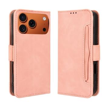iPhone 17 Pro Cardholder Wallet Case - Pink