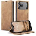 iPhone 17 Pro Caseme 013 Series Wallet Case - Brown