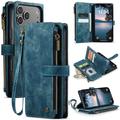 iPhone 17 Pro Caseme C30 Multifunctional Wallet Case - Blue