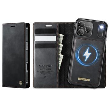 iPhone 17 Pro Max Caseme C49 2-in-1 Detachable Wallet Case - MagSafe Compatible, RFID - Black