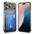 iPhone 17 Pro Max Clear Case with Card Holder