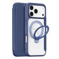 iPhone 17 Pro Max Dux Ducis Skin X Pro Magnetic Flip Case - Blue