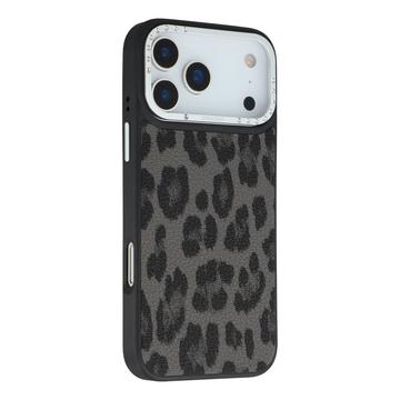 iPhone 17 Pro Max Jaucase Leopard Print Magnetic Hybrid Case