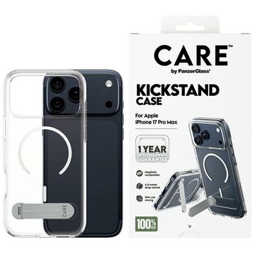 iPhone 17 Pro Max PanzerGlass Care Kickstand Case - MagSafe Compatible - Transparent
