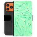 iPhone 17 Pro Max Premium Wallet Case - Green Mint