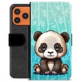 iPhone 17 Pro Max Premium Wallet Case - Panda
