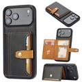 iPhone 17 Pro Max Retro Style Case with Wallet