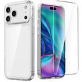 iPhone 17 Pro Max Saii 2-in-1 TPU Case & Tempered Glass Screen Protector