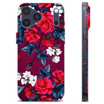 iPhone 17 Pro Max TPU Case - Vintage Flowers