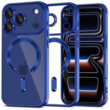 iPhone 17 Pro Max Tech-Protect MagFlex Case - MagSafe Compatible - Clear / Deep Blue