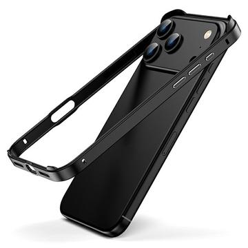 iPhone 17 Pro Metal Bumper with Raised Edges - Black