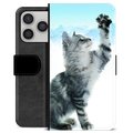 iPhone 17 Pro Premium Wallet Case - Cat