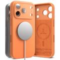 iPhone 17 Pro Ringke Liquid Silicone MagSafe Case - Tangerine