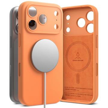 iPhone 17 Pro Ringke Liquid Silicone MagSafe Case - Tangerine