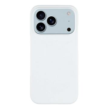 iPhone 17 Pro Rubberized Plastic Case - White