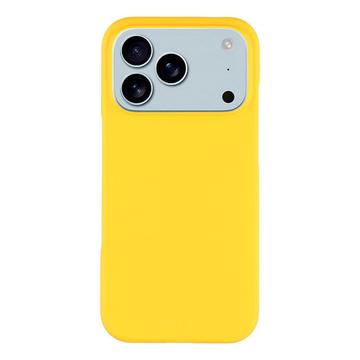 iPhone 17 Pro Rubberized Plastic Case - Yellow