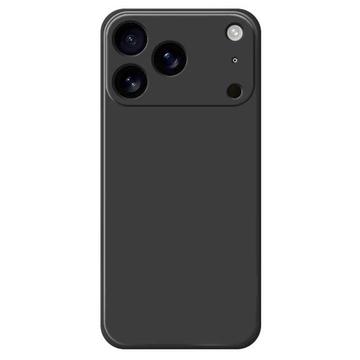 iPhone 17 Pro Shockproof Silicone Case - Black