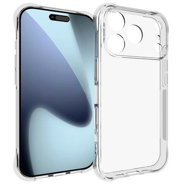 iPhone 17 Pro Shockproof TPU Case - Transparent