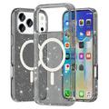iPhone 17 Pro Stylish Glitter Series Hybrid Case - MagSafe Compatible