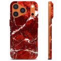 iPhone 17 Pro TPU Case - Red Marble