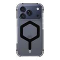 iPhone 17 Pro Tactical MagForce Hexagon Case - MagSafe Compatible - Black / Transparent