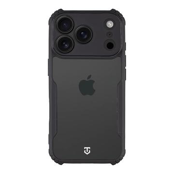 iPhone 17 Pro Tactical Quantum Stealth Case with Reinforced Corners - Clear / Black
