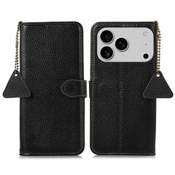 iPhone 17 Pro Wallet Leather Case with RFID