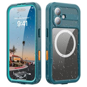 iPhone 17 Redpepper IP68 Magnetic Waterproof Case - Blue