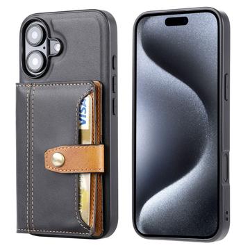 iPhone 17 Retro Style Case with Wallet