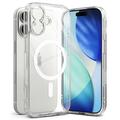 iPhone 17 Ringke Fusion Magnetic Hybrid Case - Transparent